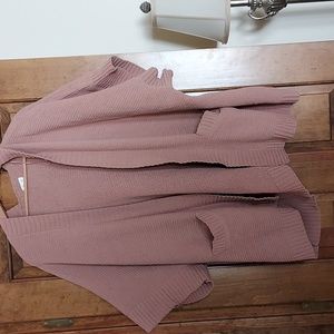 Aerie short sleeve hooded cardigan size M